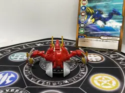 Bakugan BakuTech Aquos Saint Aquas Red & Gate Card MG Japan Import Rare - Image 5