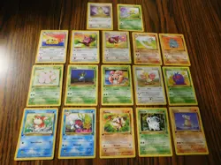 Pokemon Jungle Cards Mixed Lot (Includes All 17) Vintage 1999 Wizards - Image 1