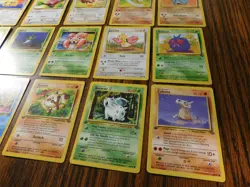 Pokemon Jungle Cards Mixed Lot (Includes All 17) Vintage 1999 Wizards - Image 5