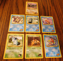 Pokemon Gym Challenge Cards Mixed Lot (Includes All 7) Vintage 2000 Wizards - Image 1