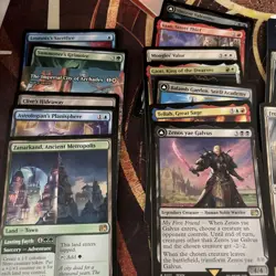 Final Fantasy Rares Mtg lot 20+ cards (all valued .25-.90 each on tcg) - Image 1