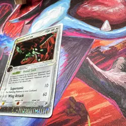 Pokemon Aerodactyl ex 94/100 EX Sandstorm Rare Holo Card 100 HP 2003 - Image 3