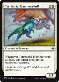 1x Territorial Hammerskull - Foil MTG Ixalan NM Magic Foil - Image 1