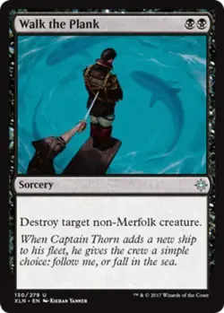 1x Walk the Plank - Foil MTG Ixalan NM Magic Foil - Image 1