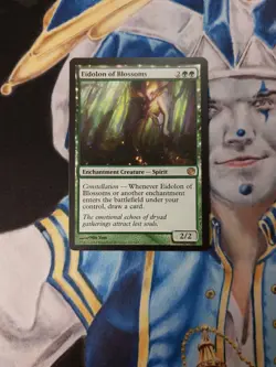Eidolon of Blossoms MTG Journey into Nyx Rare Green Creature Moderate Play x1 E3 - Image 1