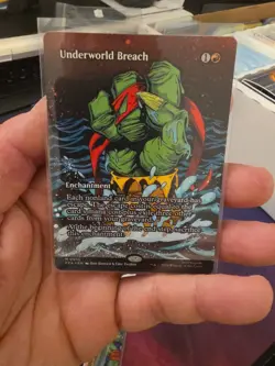 Underworld Breach Tnmt Mythic PZA 0010 Magic The Gathering Mtg English NM Turtle - Image 1