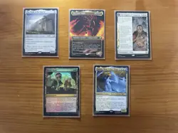 Magic: The Gathering MTG TLA Lot of 5, The Walls of Ba Sing Se, Fire Lord Azula - Image 1