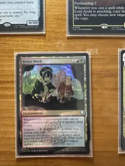 Magic: The Gathering MTG TLA Lot of 5, The Walls of Ba Sing Se, Fire Lord Azula - Image 5