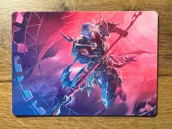 Magic MTG Final Fantasy Estinien Varlineau 28/53 Art Series Full Art - Image 1
