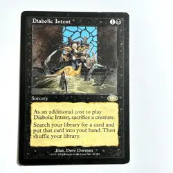Diabolic Intent 42 R Planeshift Magic the Gathering MTG LP - Image 1