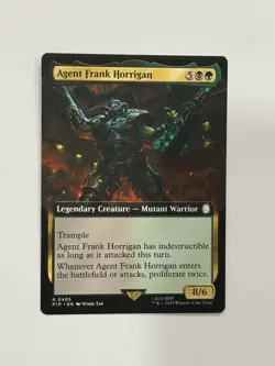 Agent Frank Horrigan (Extended Art) Universes Beyond: Fallout Regular NM - Image 1