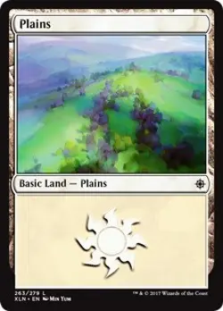1x Plains (263/279) - Foil MTG Ixalan NM Magic Foil - Image 1