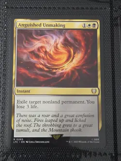 Anguished Unmaking X1 LTC MTG Lord Of The Rings B1 - Image 1