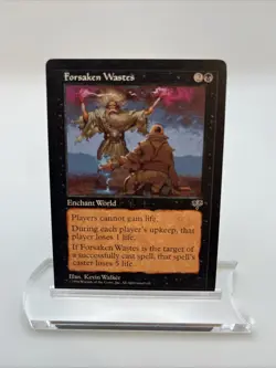 Forsaken Wastes Mirage 1996 Excellent Mtg Magic The Gathering Illus Kevin Walker - Image 1