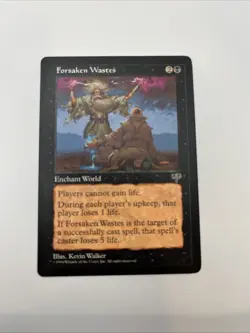 Forsaken Wastes Mirage 1996 Excellent Mtg Magic The Gathering Illus Kevin Walker - Image 5