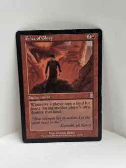 Price of Glory LP Odyssey 214 / 350 MTG 2001 English Regular Destroy Lands! - Image 1