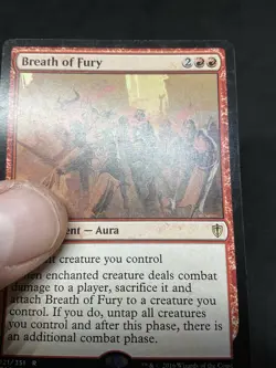 Breath of Fury Commander 2016 Regular MTG #121 MP - Image 5
