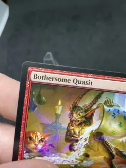 Bothersome Quasit Commander Legends: Battle for Baldur's Gate Regular MTG 674 - Image 3