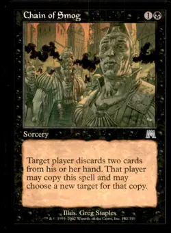 MTG Chain of Smog LP Light Play Onslaught [4049] - Image 1