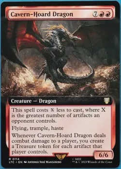 Cavern-Hoard Dragon The Lord of the Rings Commander NM (514069) ABUGames - Image 1