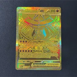 Mega Zygarde ex 124/088 Gold Mega Hyper Rare- Perfect Order-Pokemon TCG - Image 1