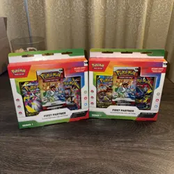 Pokemon 🔥First Partner 🔥Illustration Collection box Series 1 New Sealed X 2 - Image 1