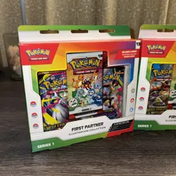 Pokemon 🔥First Partner 🔥Illustration Collection box Series 1 New Sealed X 2 - Image 2