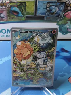 Castform Sunny Form 195/191 Surgung Sparks Illustration Rare Pokemon TCG NM - Image 1