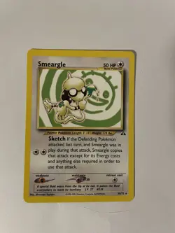 Smeargle - 30/75 - Pokemon Neo Discovery Unlimited Rare Card WOTC LP - Image 1