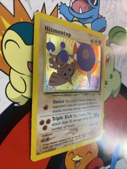 (MP) Hitmontop Neo Discovery 3/75 Holo Unlimited Holo Rare Pokemon TCG - Image 2