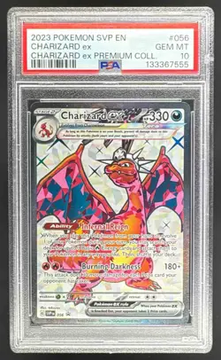 2023 Pokemon Scarlet Violet Premium Promo 056 Charizard ex PSA 10 133367555 - Image 1