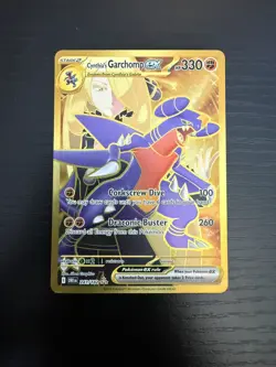Pokemon Cynthia's Garchomp EX 241/182 Sv10 Destined Rivals Hyper Rare Holo Mint - Image 1