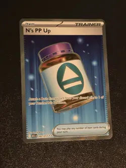 🔥Pokemon TCG-N's PP Up-262/217-Me: Ascended Heroes-Full Art-Holo-M/NM!🔥 - Image 1