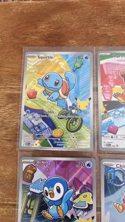 POKEMON First Partner 30th Anniversary Promo Pack Complete Set Rare - Image 2