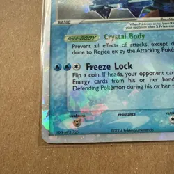 Regice ex 97/101 EX Hidden Legends Holo Pokemon TCG lp - Image 4