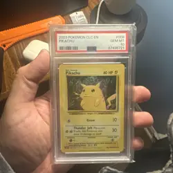 Pokemon Pikachu 008/034 CLC Holo #008 PSA 10 - Image 1