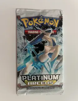 2009 Pokemon Platinum Arceus Booster Pack Factory Sealed - Image 1