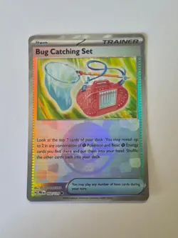 Bug Catching Set 102/131 Pokeball Reverse Holo Prismatic Evolutions Pokemon NM - Image 1