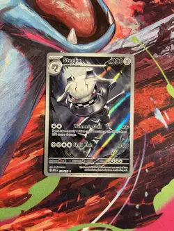 Steelix - 150/132 - Pokemon Mega Evolution Illustration Rare NM - Image 1