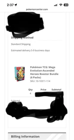 Pokemon TCG 4x Ascended Heroes Booster Bundle SEALED CONFIRMED PRE ORDER - Image 2