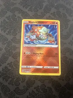 Pokemon TCG Radiant Heatran Astral Radiance 027/189 Holo Radiant Rare - Image 1