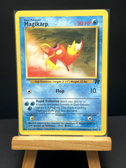 Pokemon '129 Magikarp 47/82 Team Rocket Uncommon Vintage WOTC 1999 NM - Image 4