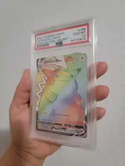 2020 Pokemon Vivid Voltage #188 Pikachu Vmax Secret Rare Holo PSA 10 Rainbow - Image 4