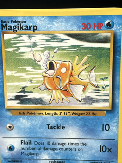 Pokemon '129 Magikarp 35/102 Uncommon Vintage WOTC 1999 NM - Image 1