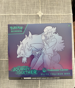 Pokemon TCG Journey Together Pokemon Center Elite Trainer Box PC ETB New Sealed - Image 1