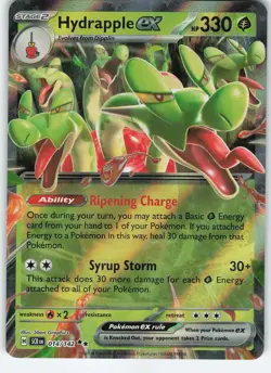 Hydrapple ex - 014/142 Double Rare Holo SV07: Stellar Crown NM Pokemon - Image 1