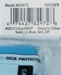 120 Ultra Pro Gloss Light Blue Deck Protector Small Game Card Sleeves Yugioh tcg - Image 3