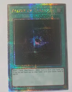 Allure of Darkness QCR RA03-EN055 Quarter Century Bonanza 1st Edition Yugioh - Image 1