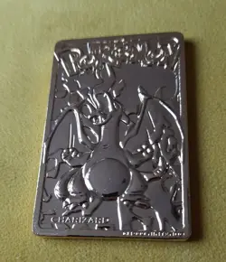 Pokemon Charizard - Nintendo 1999 Burger King - 23k Gold Plated Card - Rare - Image 1