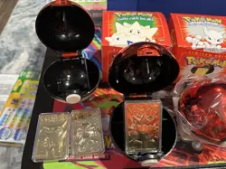 Pokemon Burger King 23k Gold Plated Card 1999 Full Set- 3 Sealed with Charizard - Image 3